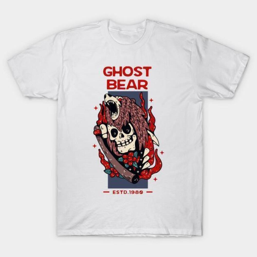 Ghost Bear Estd 1980 Halloween Tshirt